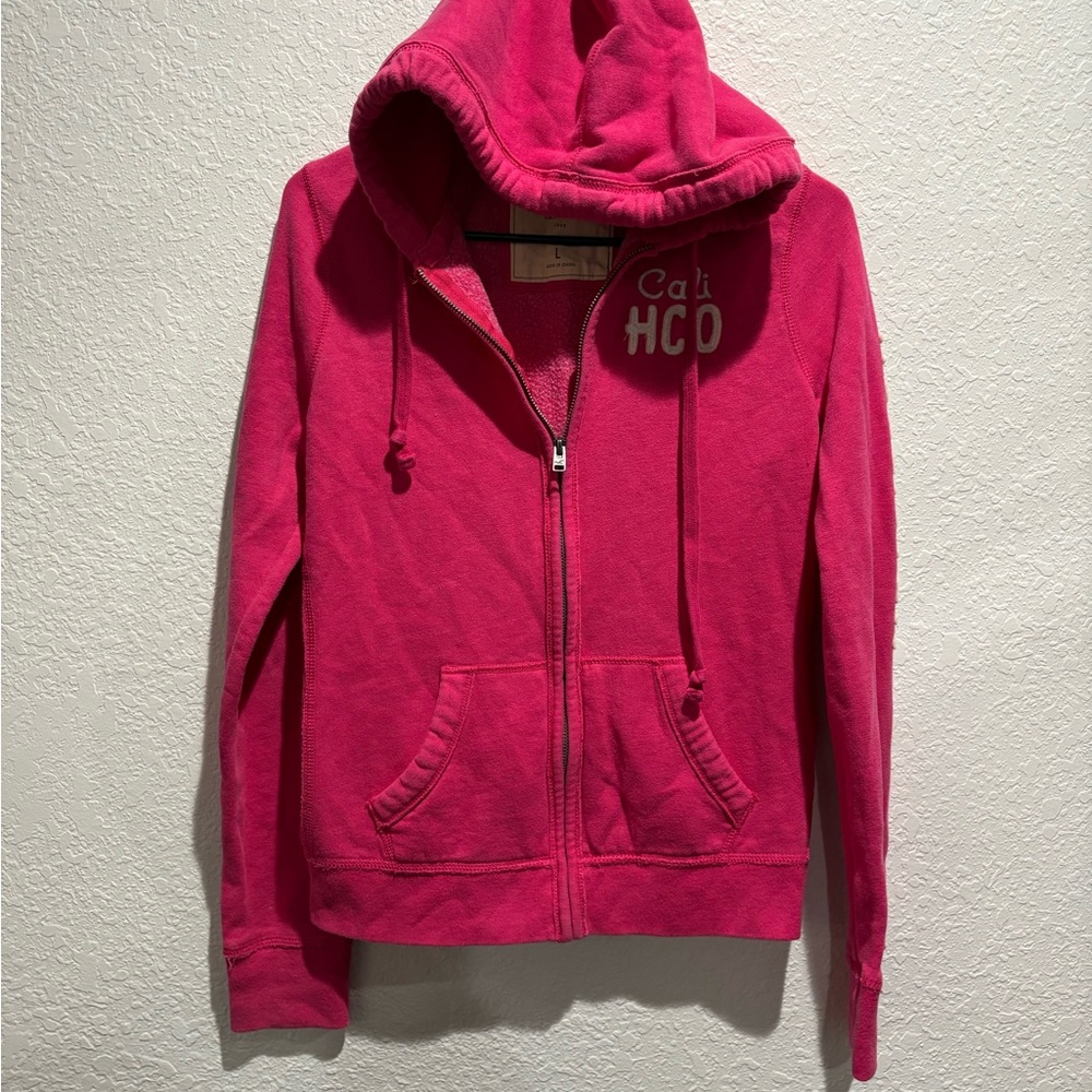 Y2K HOLLISTER ZIP UP‎ JACKET SIZE LARGE